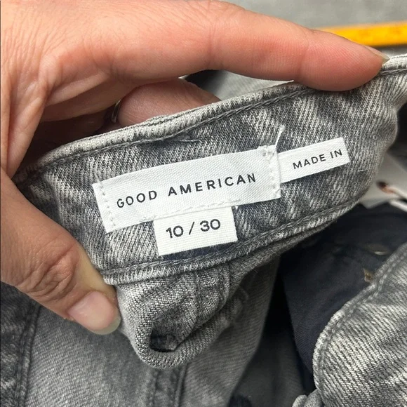 Good‎ American good ease relaxed wide leg jeans - Picture 4 of 5